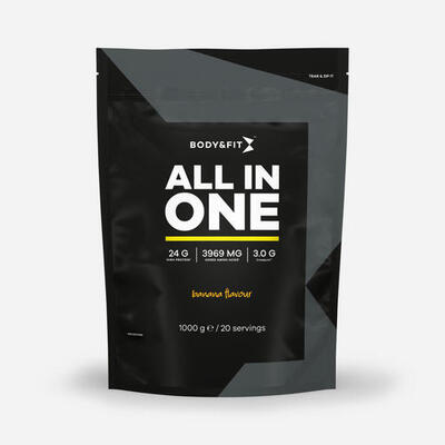 All in One – Molkenprotein – Banane – 1 kg