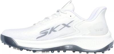 Skechers Blade Grip Flex, Zapatos Golf Impermeables Hombre, Blanco