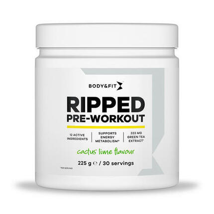 Ripped Pre-Workout 225 grammes (30 Portions)