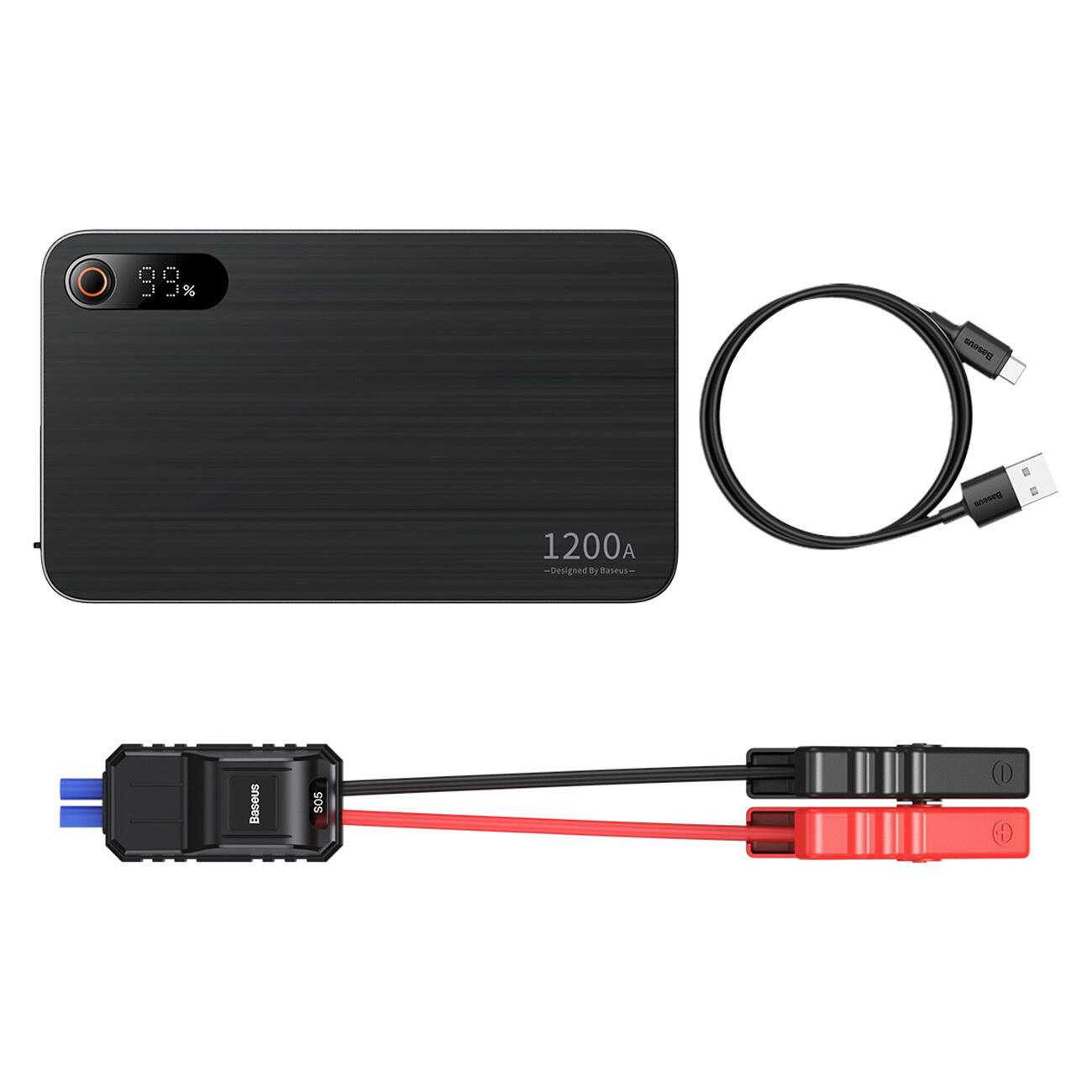 Powerbank Jump Starter Baseus do samochodu 1200A 2/7