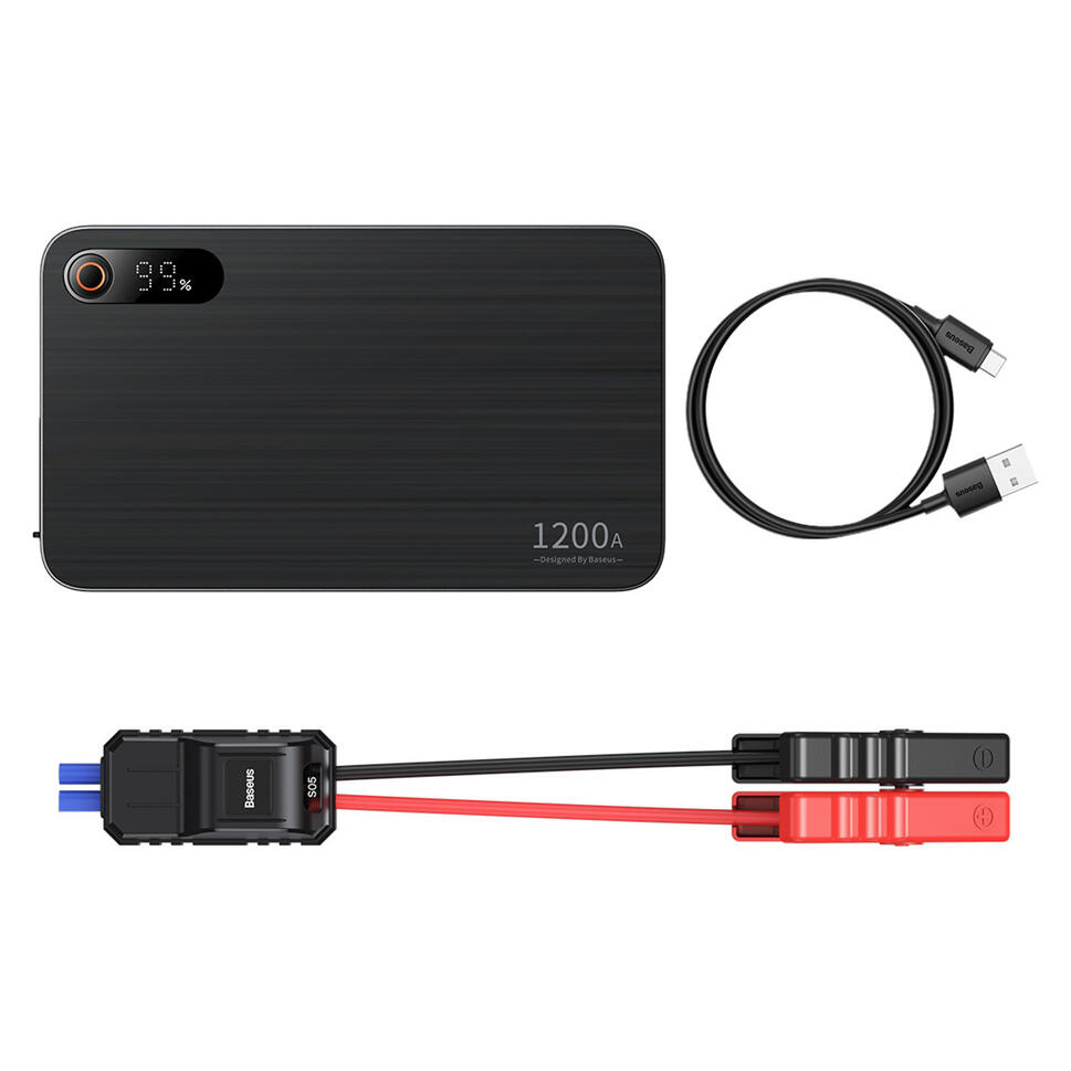 Powerbank Jump Starter Baseus do samochodu 1200A