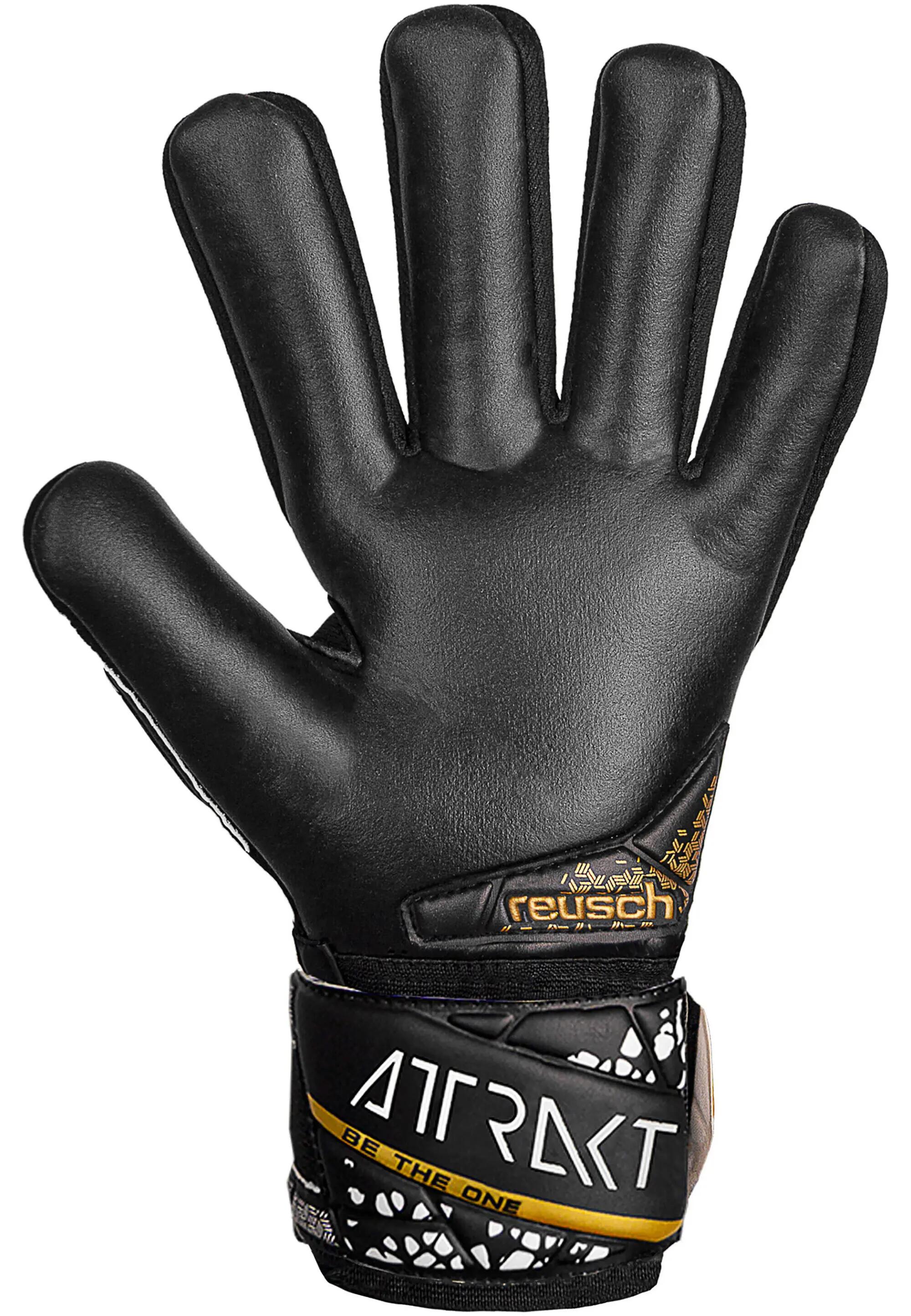 Rękawice bramkarskie dziecięce REUSCH Attrakt Silver NC Finger Support Junior 3/10