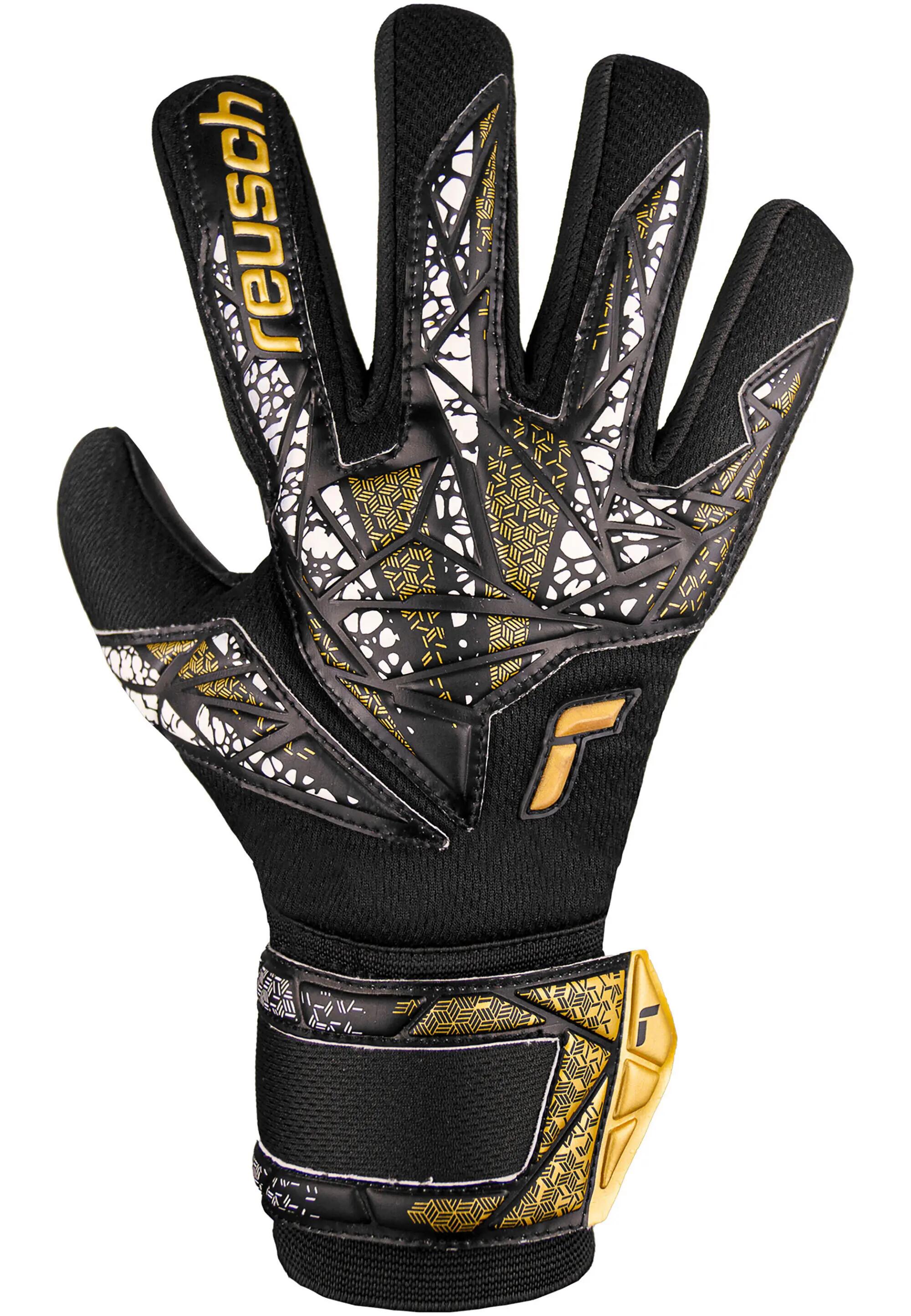 Rękawice bramkarskie dziecięce REUSCH Attrakt Silver NC Finger Support Junior 2/10
