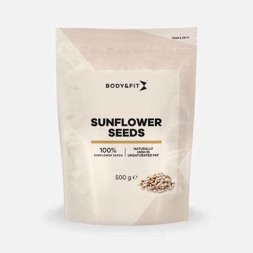 BODY&FIT Pure Zonnebloempitten Gepeld - Naturel - 500 gram