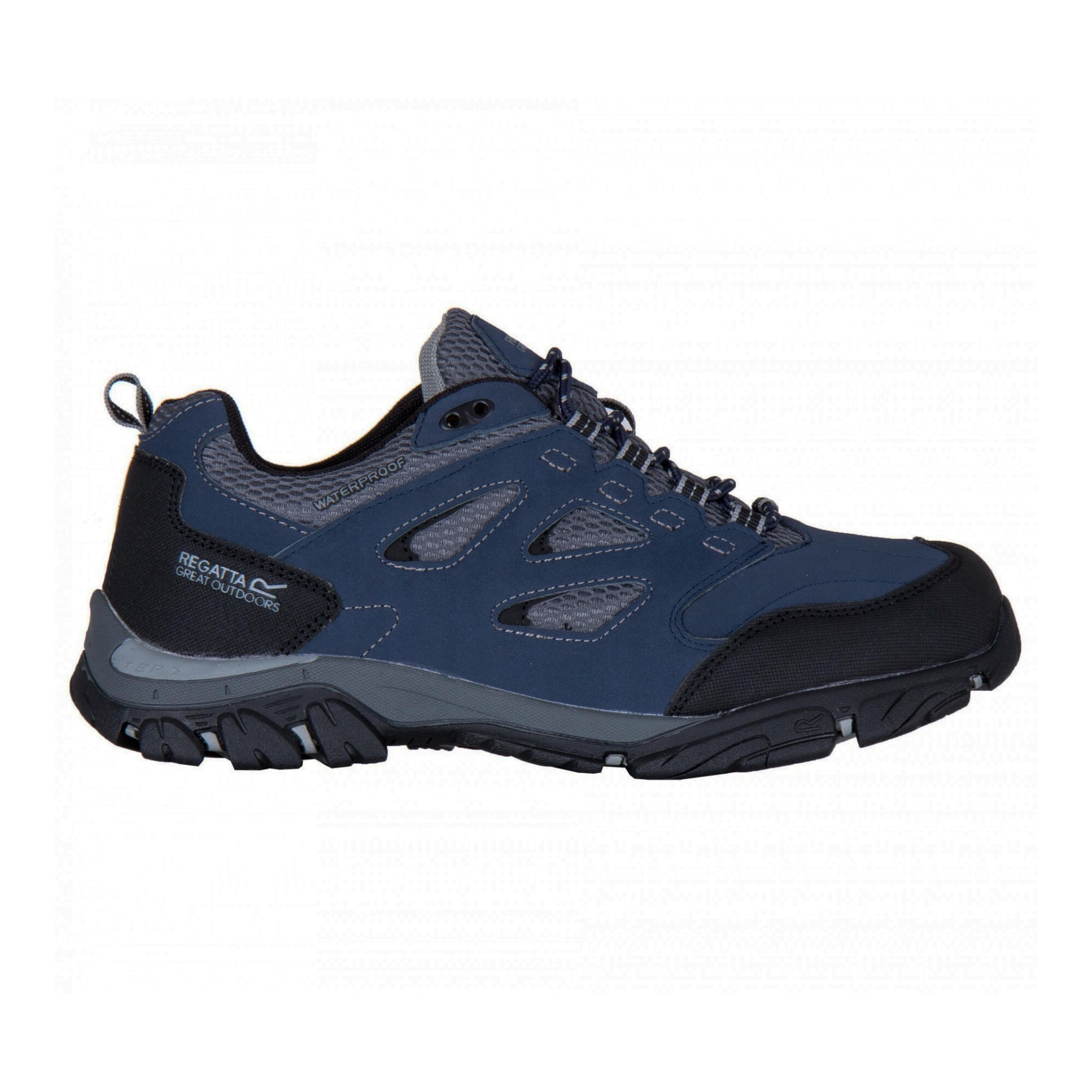 Mens Holcombe IEP Low Hiking Boots (Navy/Granite) 3/5