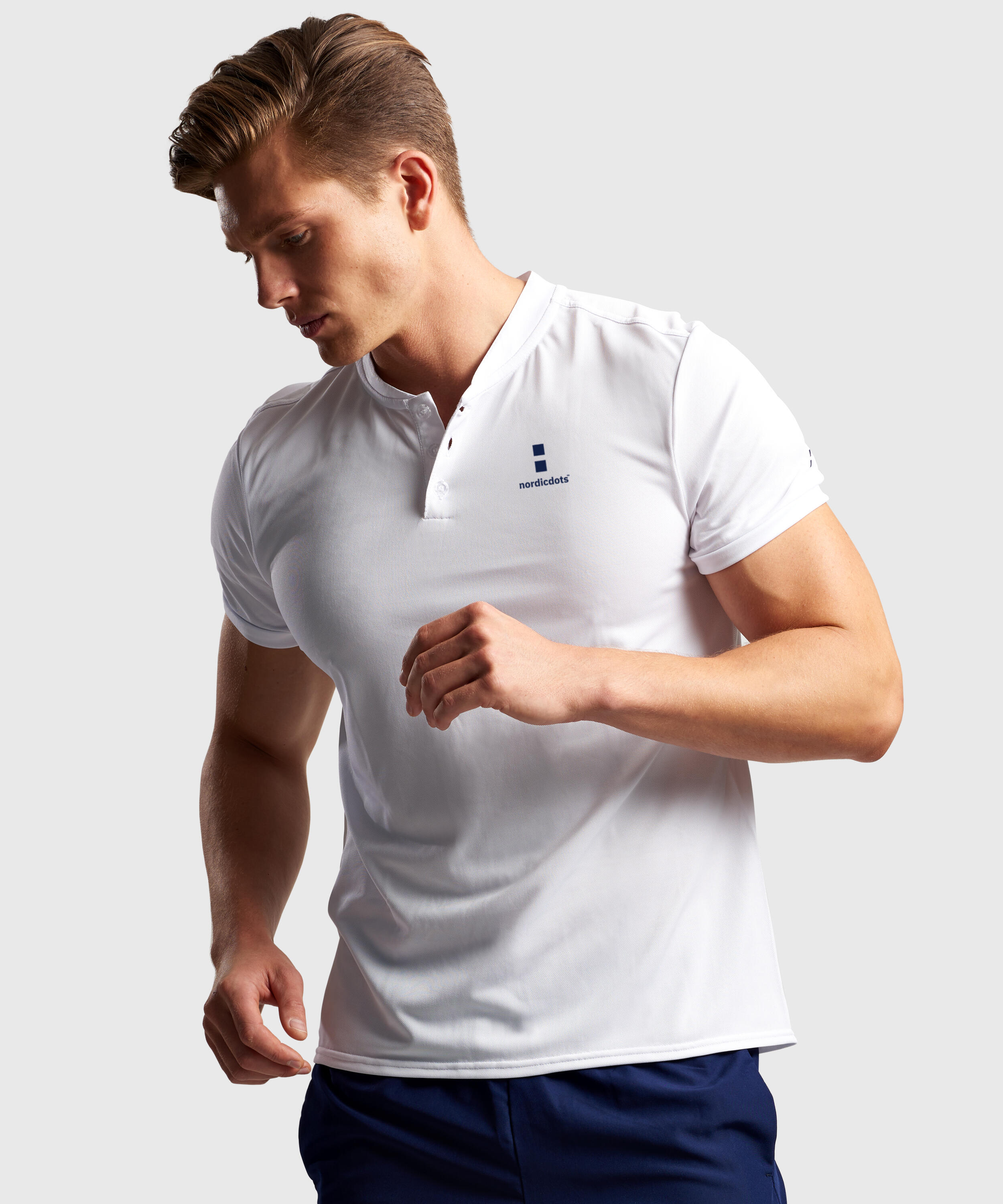 Excellence Tennis/Padel Polo Heren Wit 3/3
