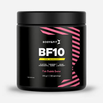 BF10 – Pre-Workout – Pink Bubble – 315 Gramm