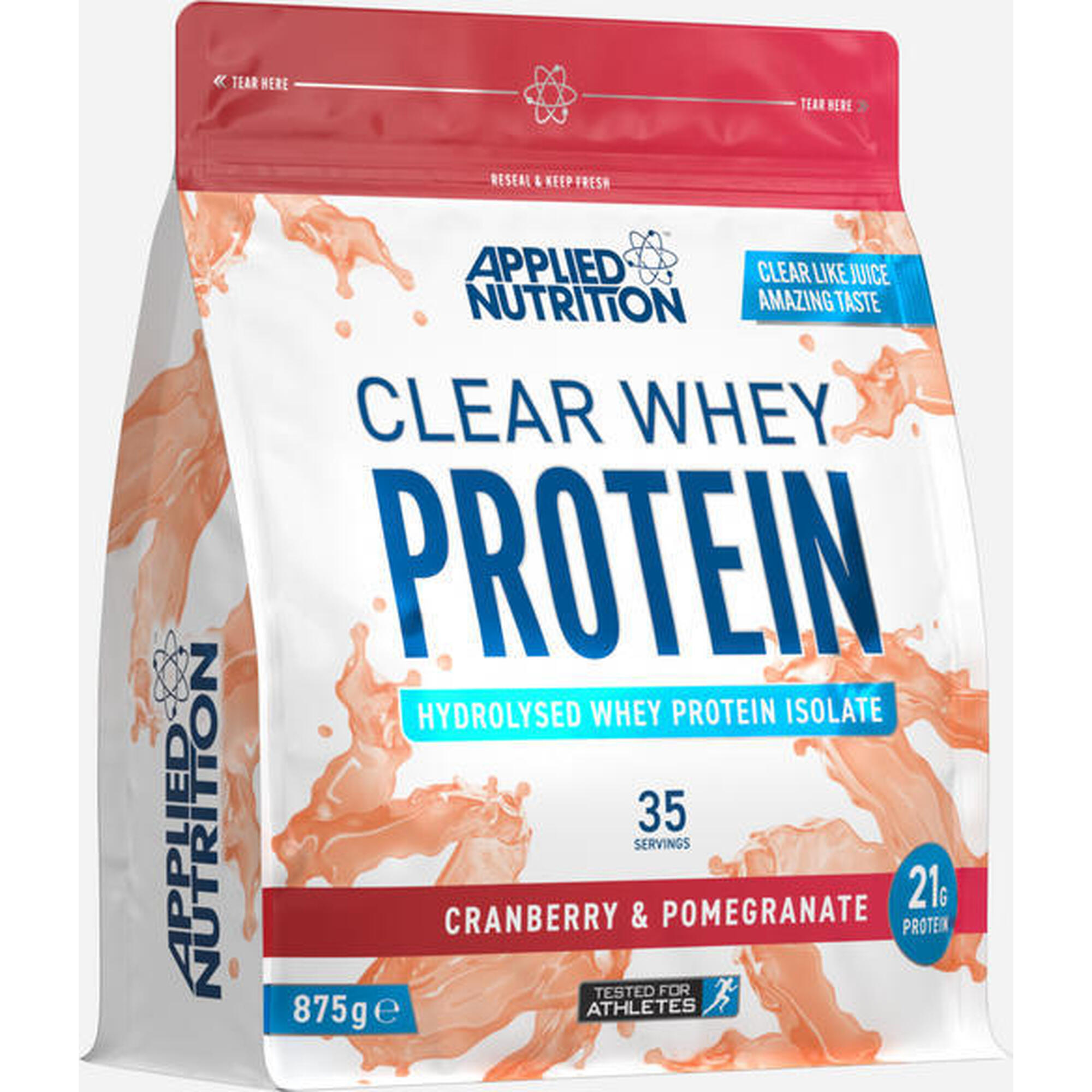 Clear Whey Protein - Canneberge & Grenade - 35 portions (875 grammes)