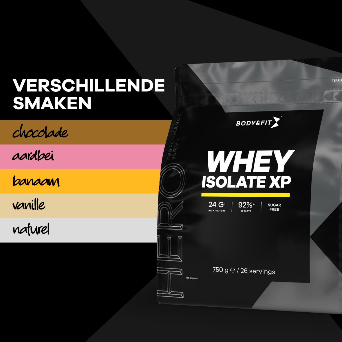 Whey Isolate XP - Whey Isolaat - Banaan - 750 gram 2/4