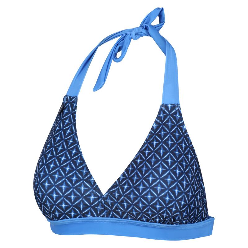 Top de Bikini Flavia Tile para Mujer Marino