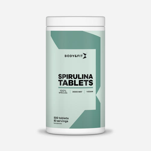 BODY&FIT Pure Spirulina tabletten -  - 500 stuks
