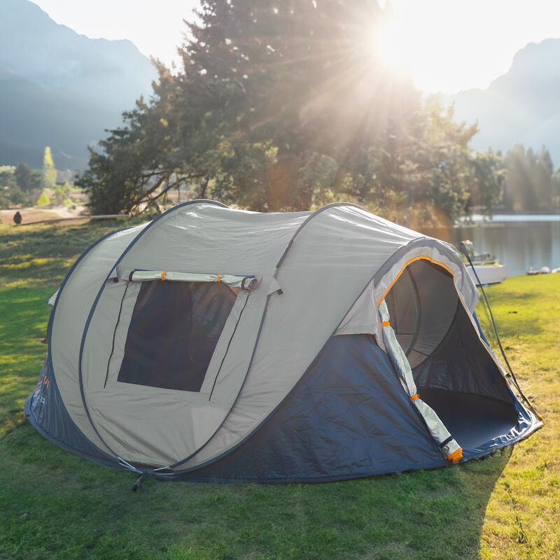 Tente Pop Up de Luxe - 4 personnes - 1 Seconde Pop-Up - Colonne d'eau 8000MM