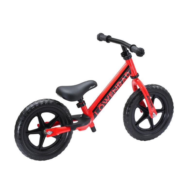 Bicicleta sin pedales infantil 12 pulgadas LÖWENRAD sport rojo 3 años