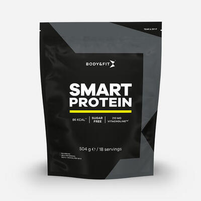 Smart protein - whey protein - banana milkshake - 504 gram