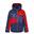 Kinder/Kinder Glee II Geometrische Ski jas (Maanlicht denim/gevaarlijk rood)