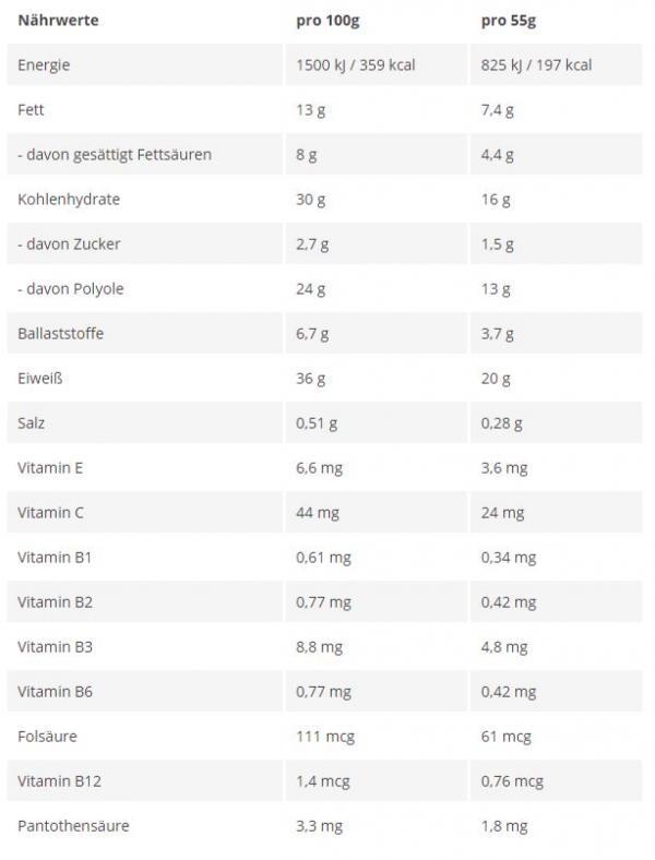 Barre vitaminée et protéinée - Brownie - 15 pièces 3/3