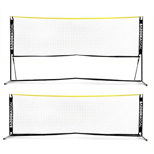 Słupki zestaw do siatkonogi badmintona i siatkówki BazookaGoal 3x1,5 m