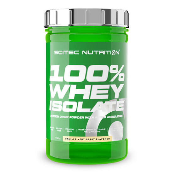 Whey isolate - 100% Whey Isolate - Vanille et Baies