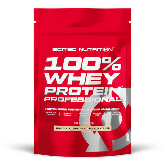 Whey concentrée - 100% Whey Protein Professional - Chocolat Biscuits et Crème