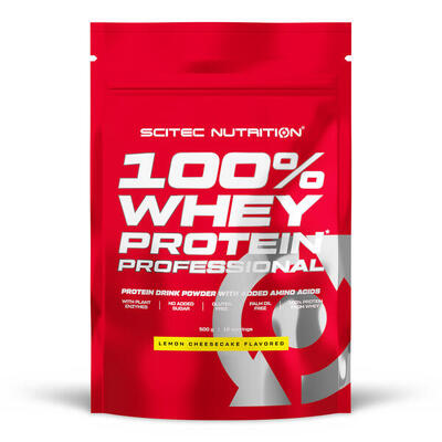 100% whey protein professional - 5 kg chocolade met koekjes scitec nutrition