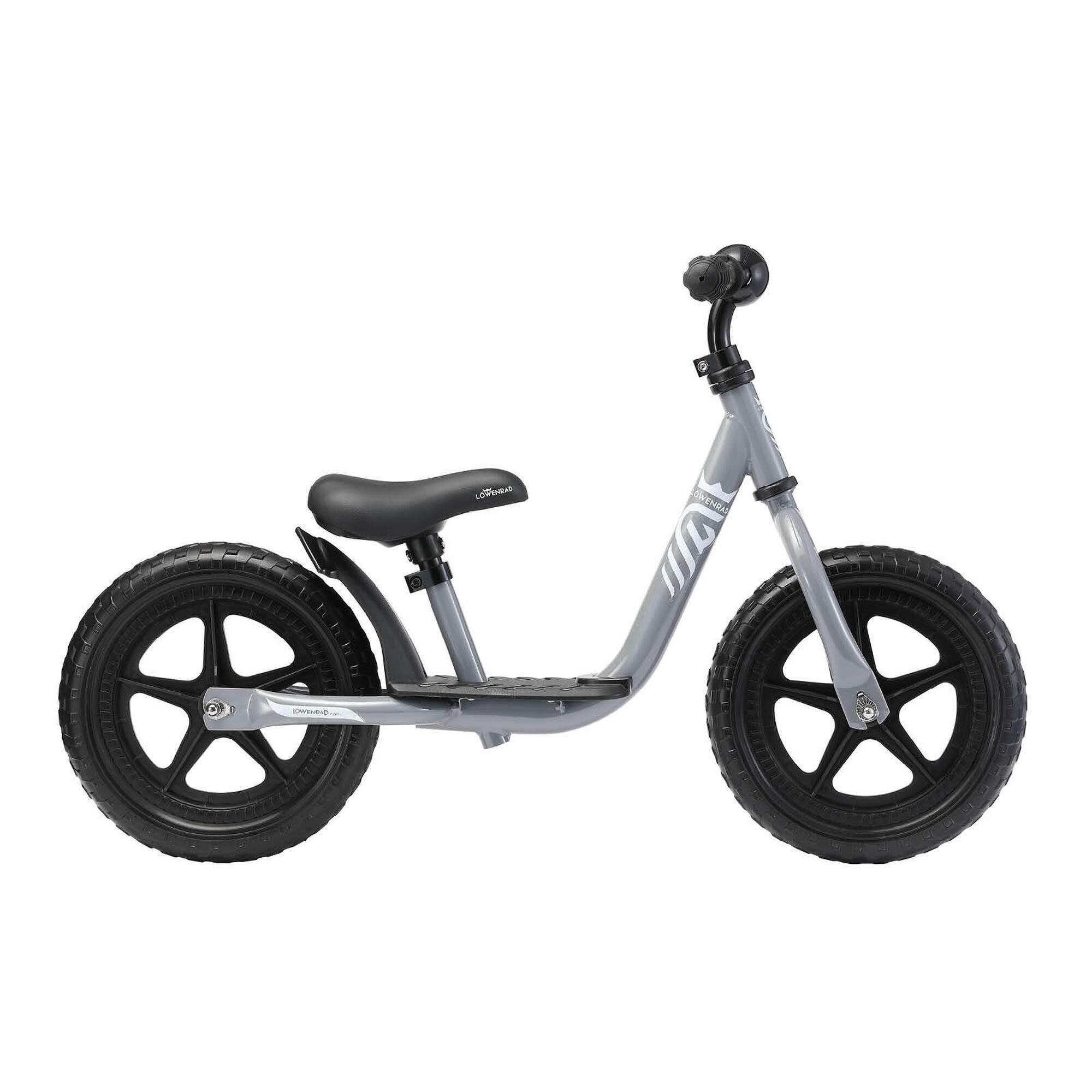 Löwenrad - Draisienne 12 Pouces Enfant 3 Ans Urbain - Draisienne - Gris - 12" - Decathlon