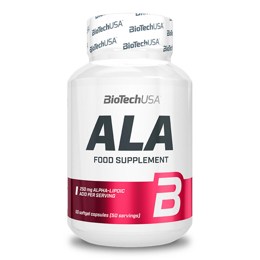 ALA (kwas alfa-liponowy) - 50 kapsułek Biotech USA