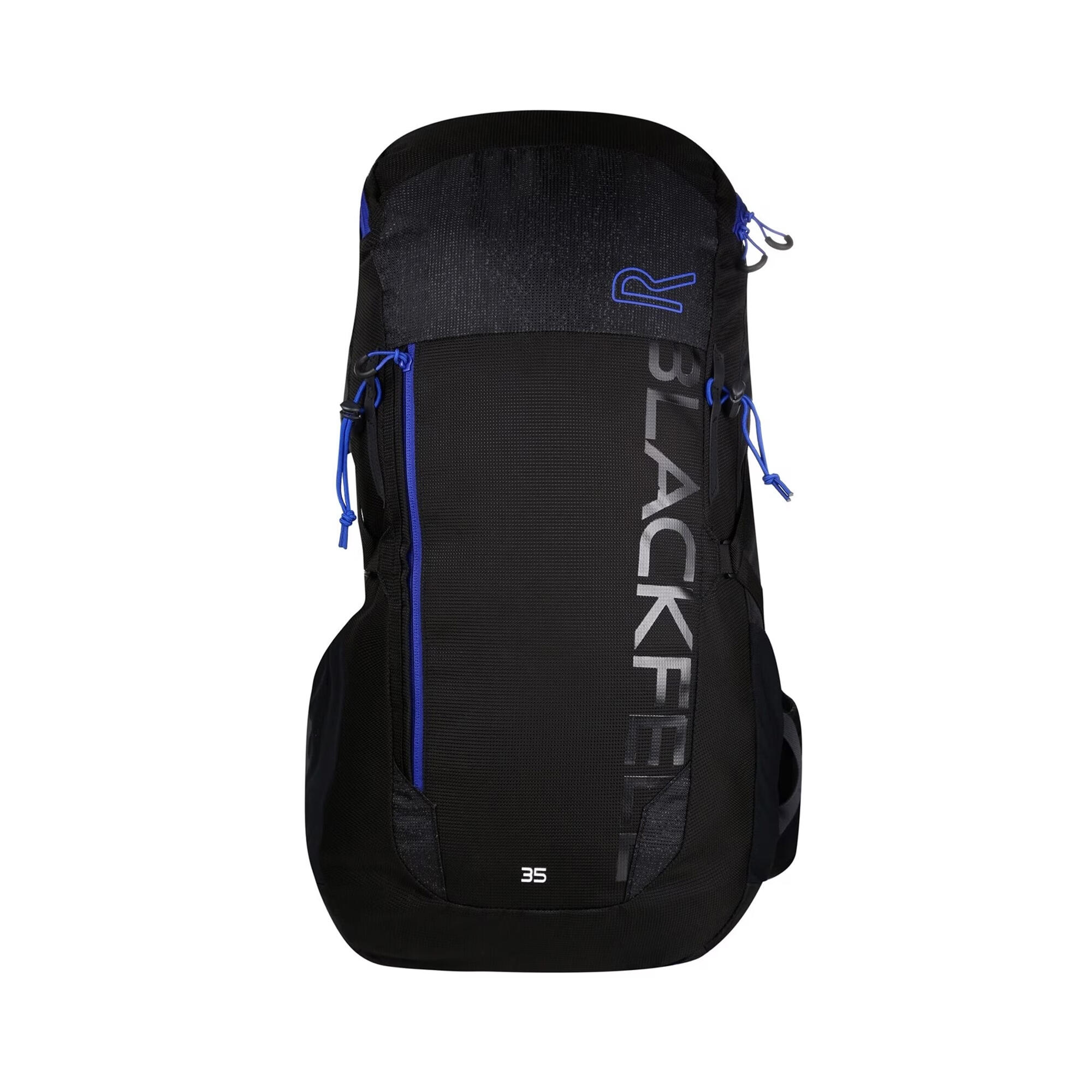 Blackfell III 35L Rucksack (Black/Surfspray Blue) 1/4