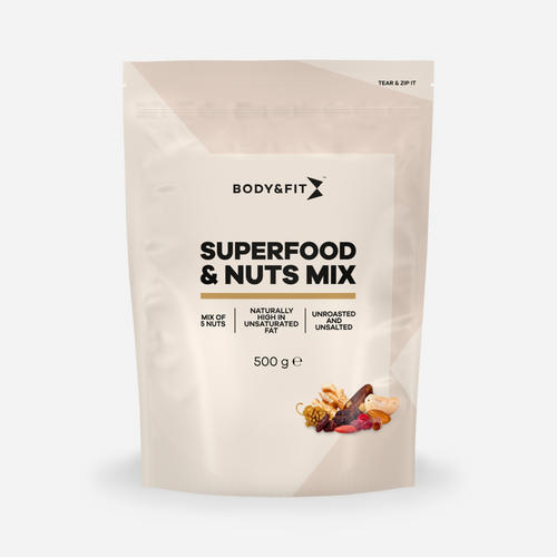 BODY&FIT Superfood & Noten Mix - Nuts - 500 gram