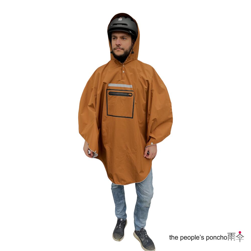 Poncho De Poncho Van Het Volk Bruin 4/5