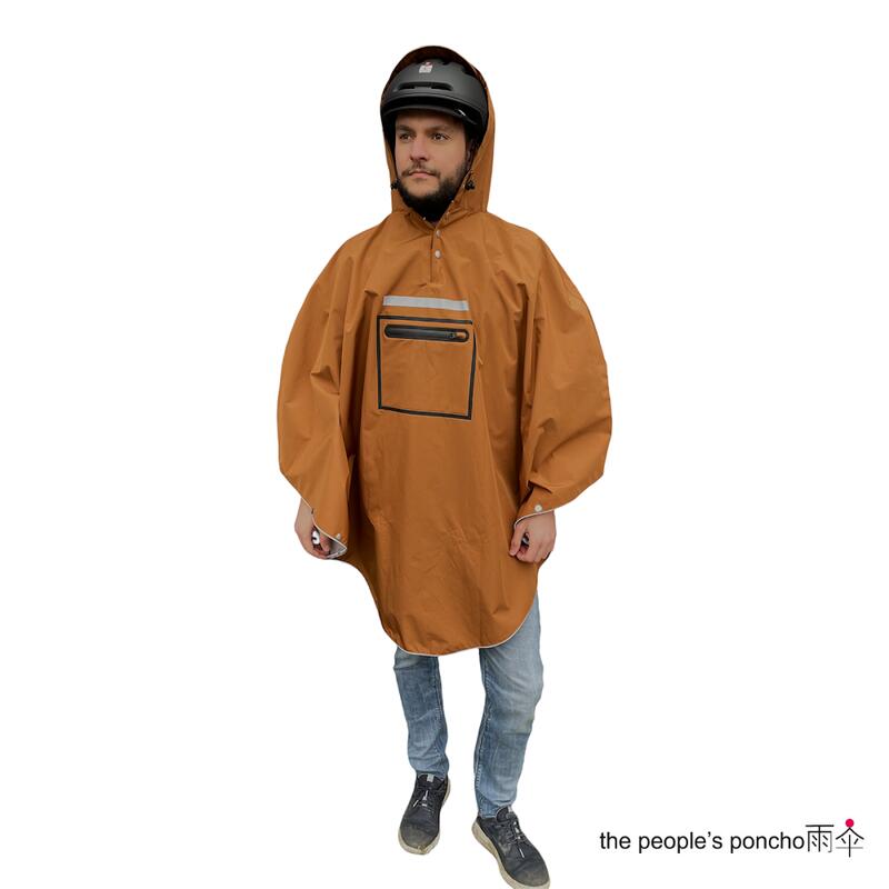 Poncho Ludowe Poncho Brązowe