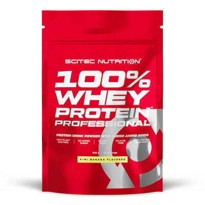 100% whey protein professional - 5 kg chocolade met koekjes scitec nutrition