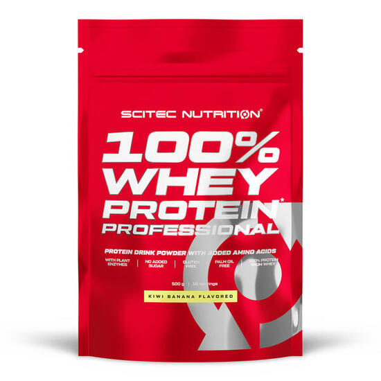 Proteína Whey - 100% Suero De Leche Profesional (500 G) - Kiwi Plátano