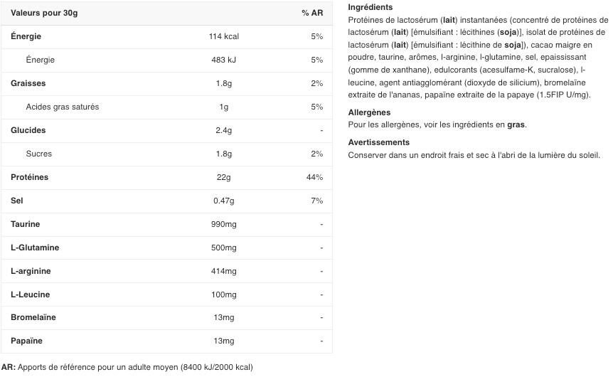 Whey concentrée - 100% Whey Protein Professional - Chocolat Noix de Coco 2/3