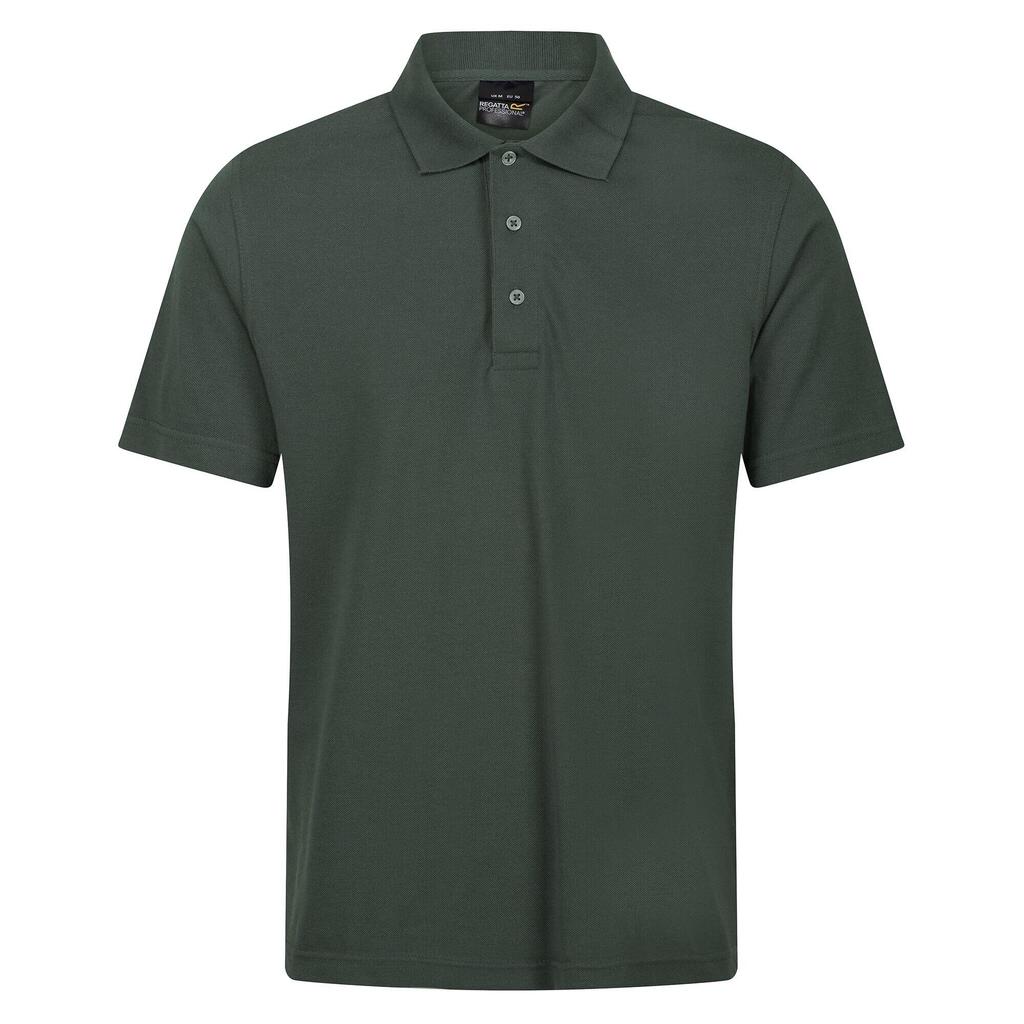 Mens ShortSleeved Polo Shirt (Dark Green)