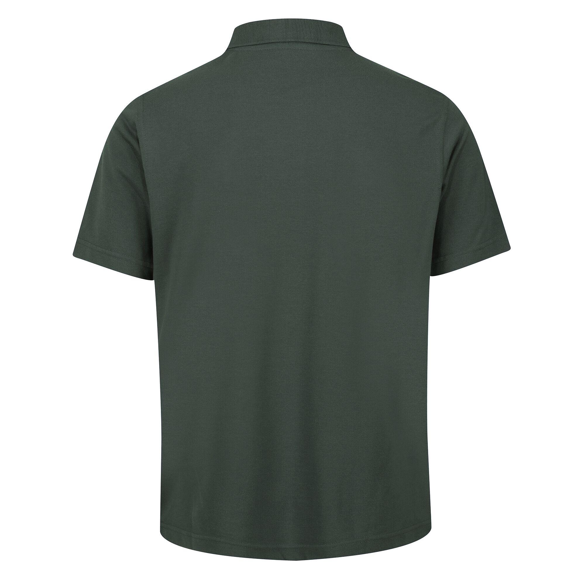 Polo Manches Courtes Homme (Vert Foncé) 2/5