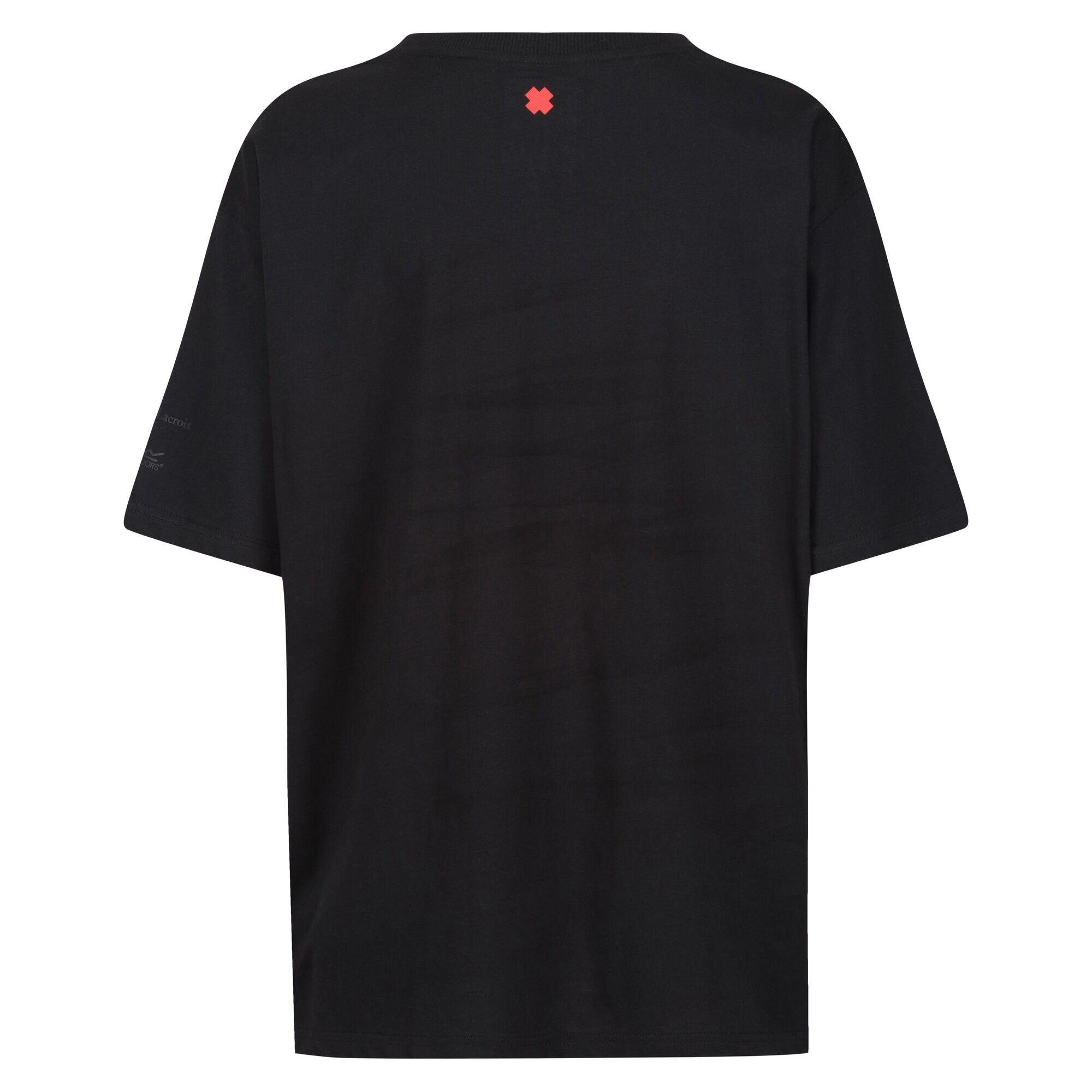Womens/Ladies Christian Lacroix Bellegarde Butterfly TShirt (Black) 2/3