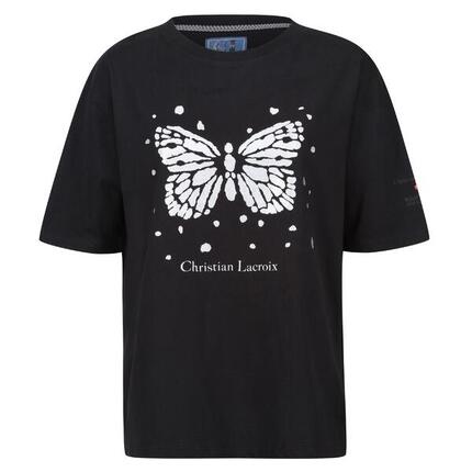 Christian Lacroix Bellegarde" TShirt für Damen Schwarz