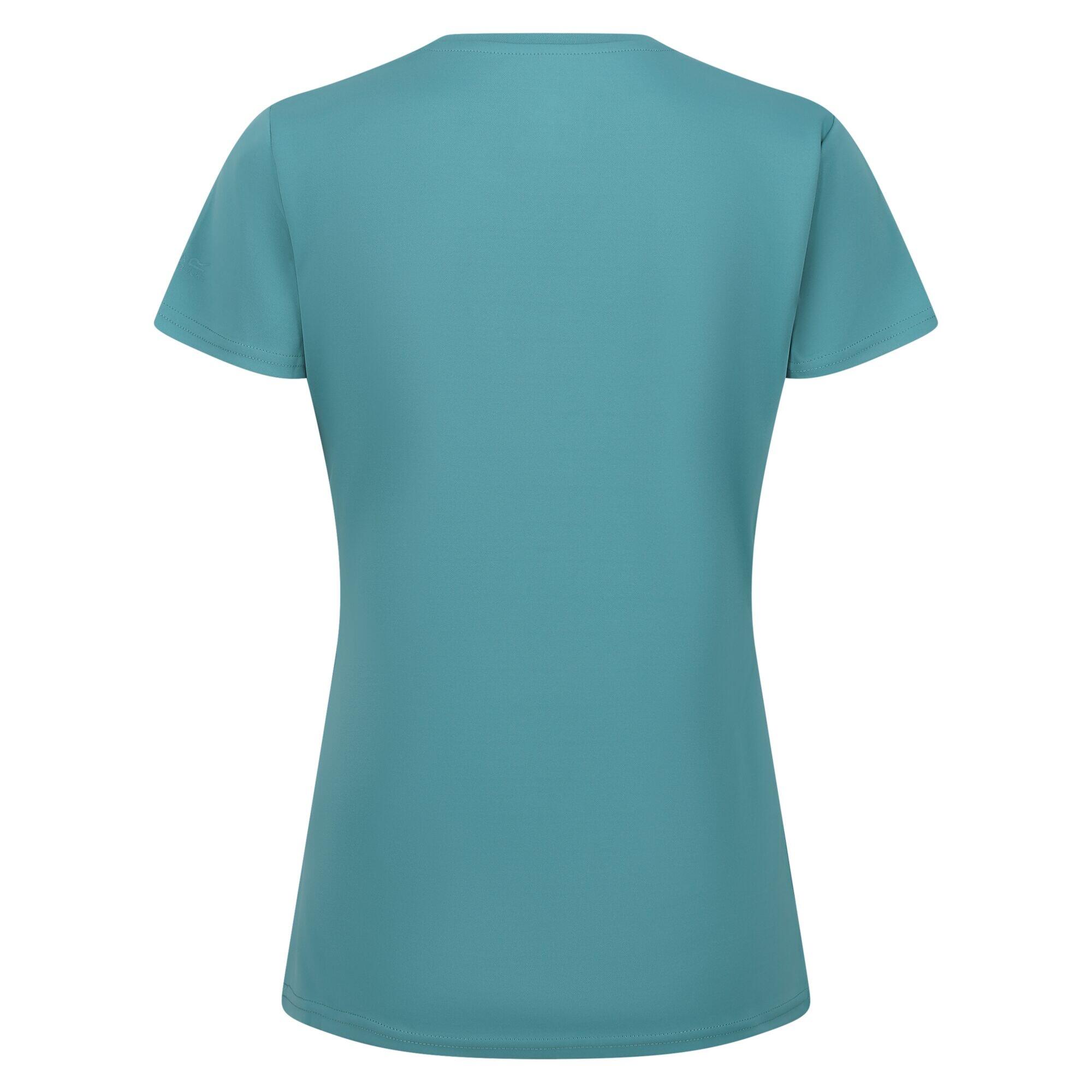 Tshirt FINGAL UPLIFT da donna (blu giada)