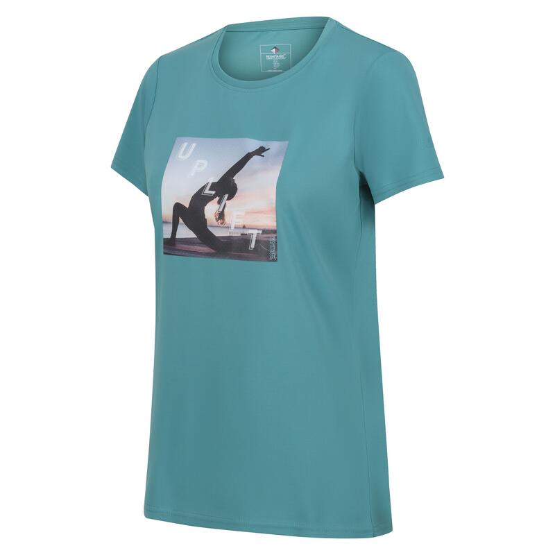 Tshirt FINGAL UPLIFT Femme (Jade bleu)