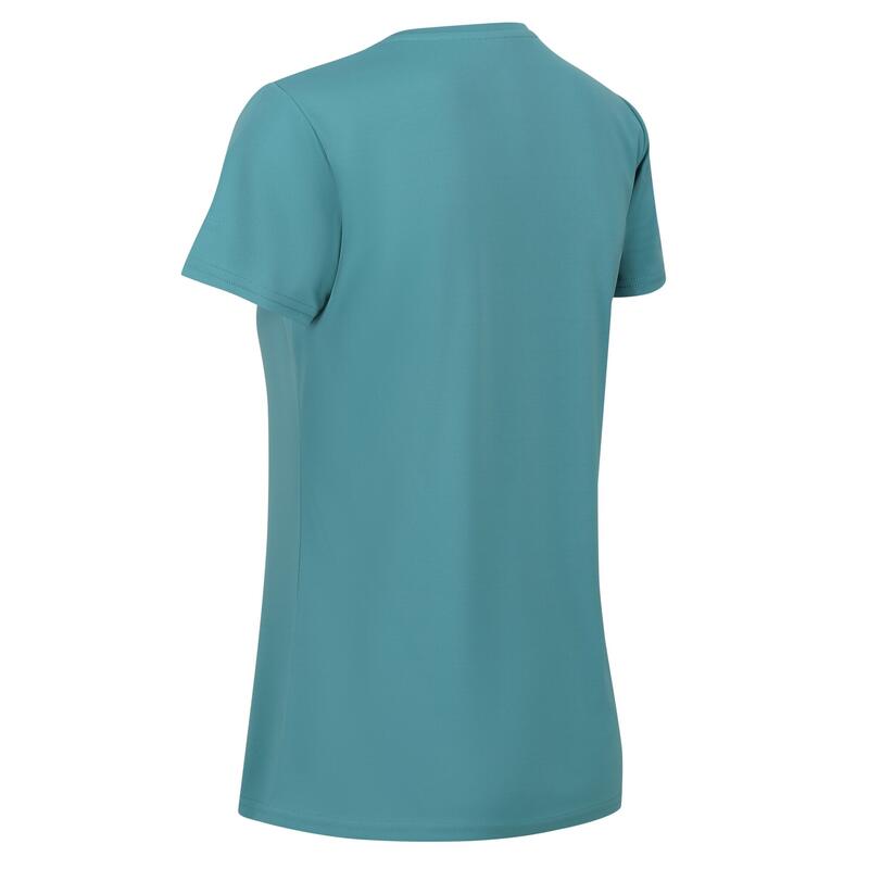 Camiseta Fingal VII Uplift Postura de Yoga para Mujer Azul Bristol