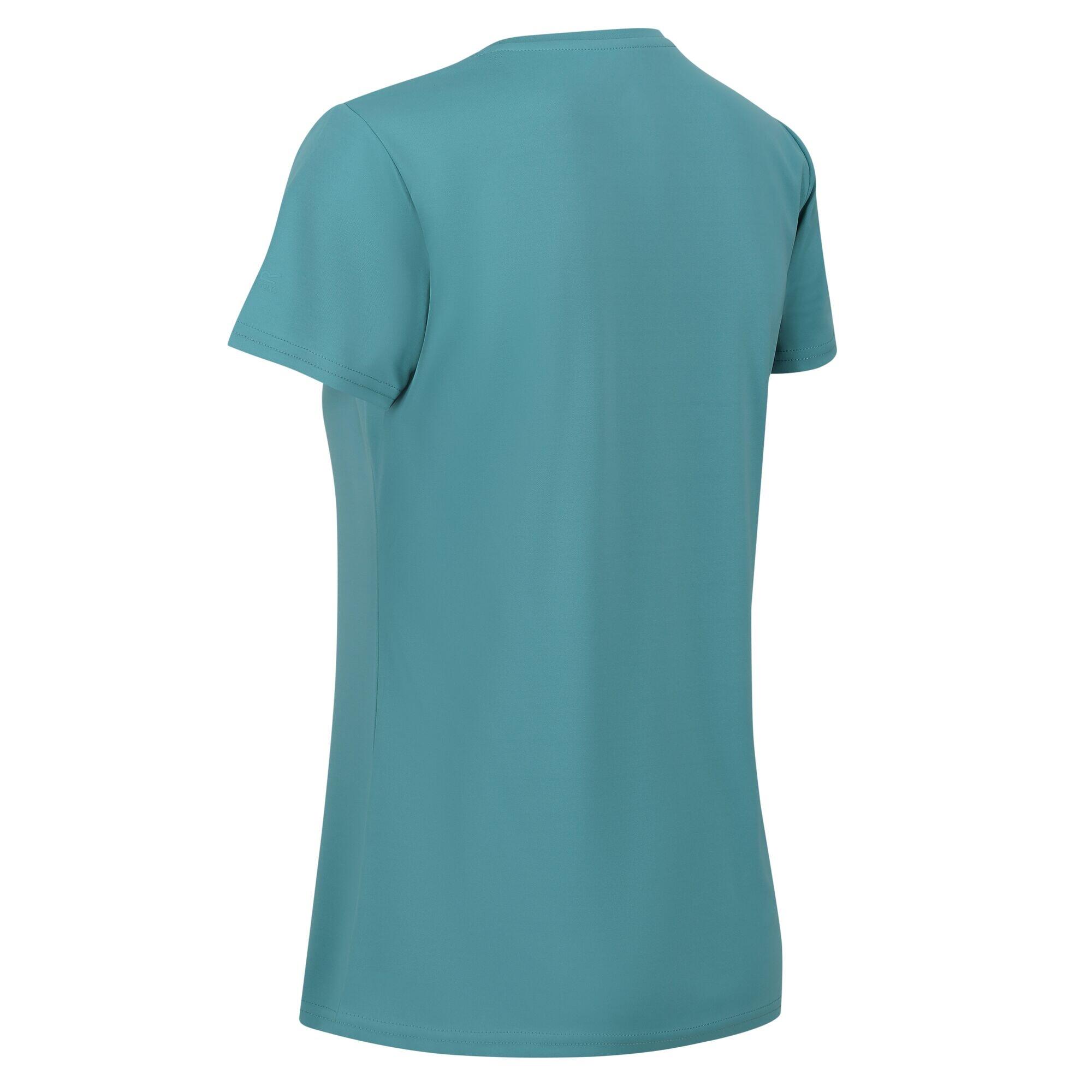 Tshirt FINGAL UPLIFT da donna (blu giada)