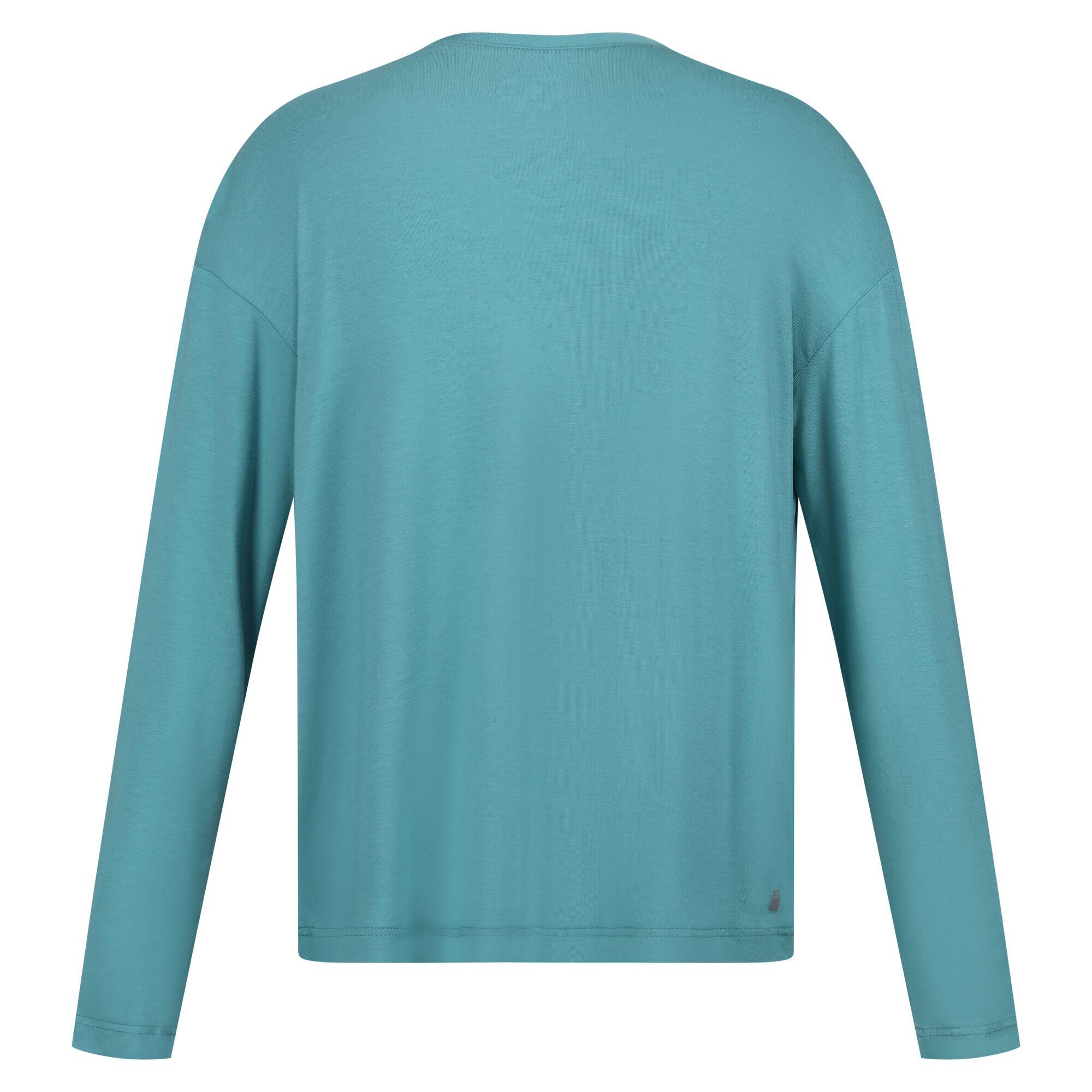Womens/Ladies Pimmy LongSleeved TShirt (Bristol Blue) 2/5