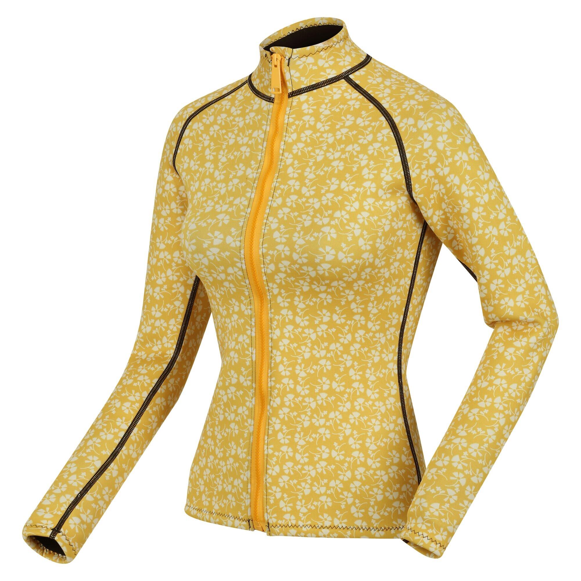 Womens/Ladies Orla Kiely Parsley Scuba Top (Yellow) 3/5