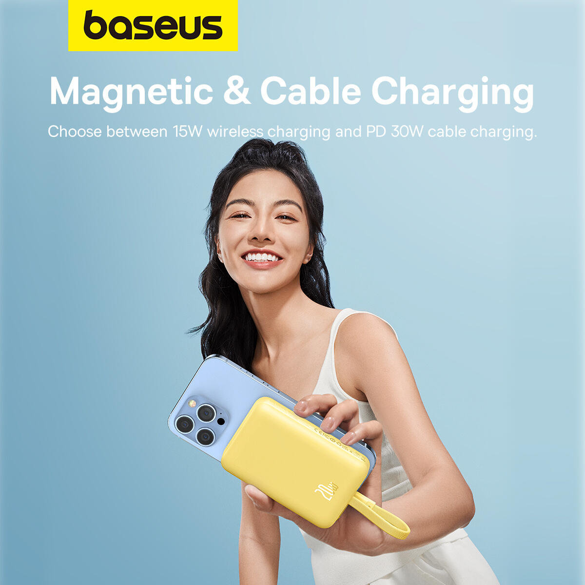 Powerbank Baseus MagSafe 10000mAh 20W 4/7