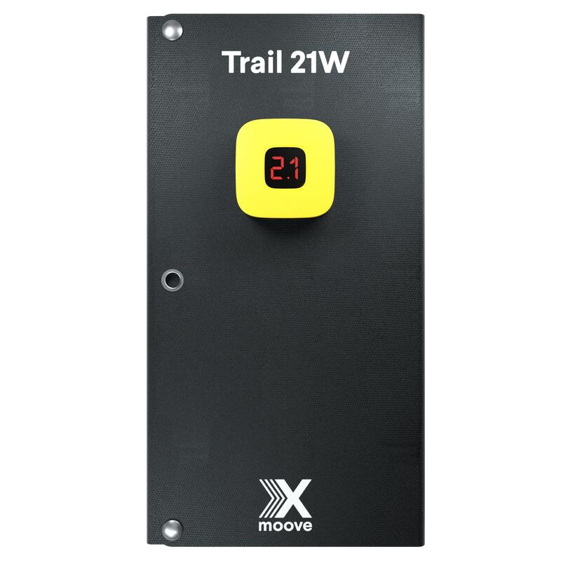 XMOOVE Pannello solare Trail pieghevole e leggero 21W