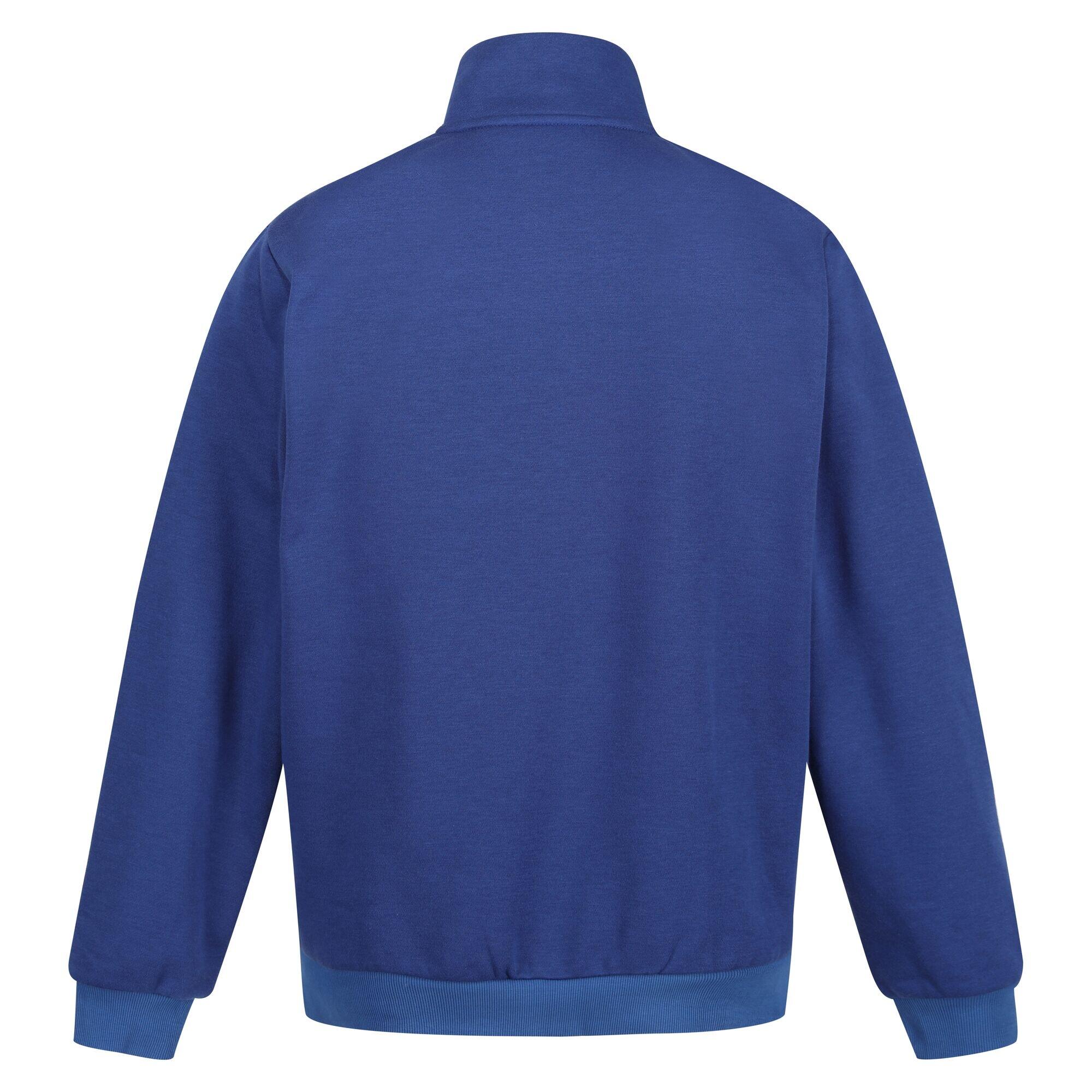 Mens Pro Quarter Zip Sweatshirt (New Royal) 2/5