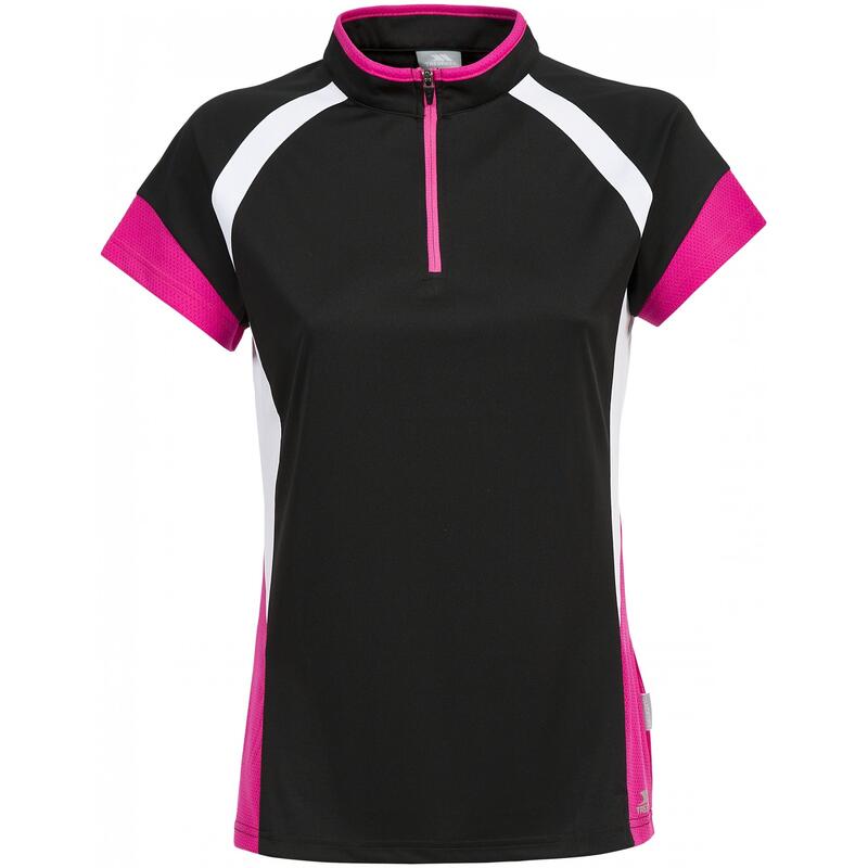 Harpa Kurzarm Cycling Top Damen Schwarz