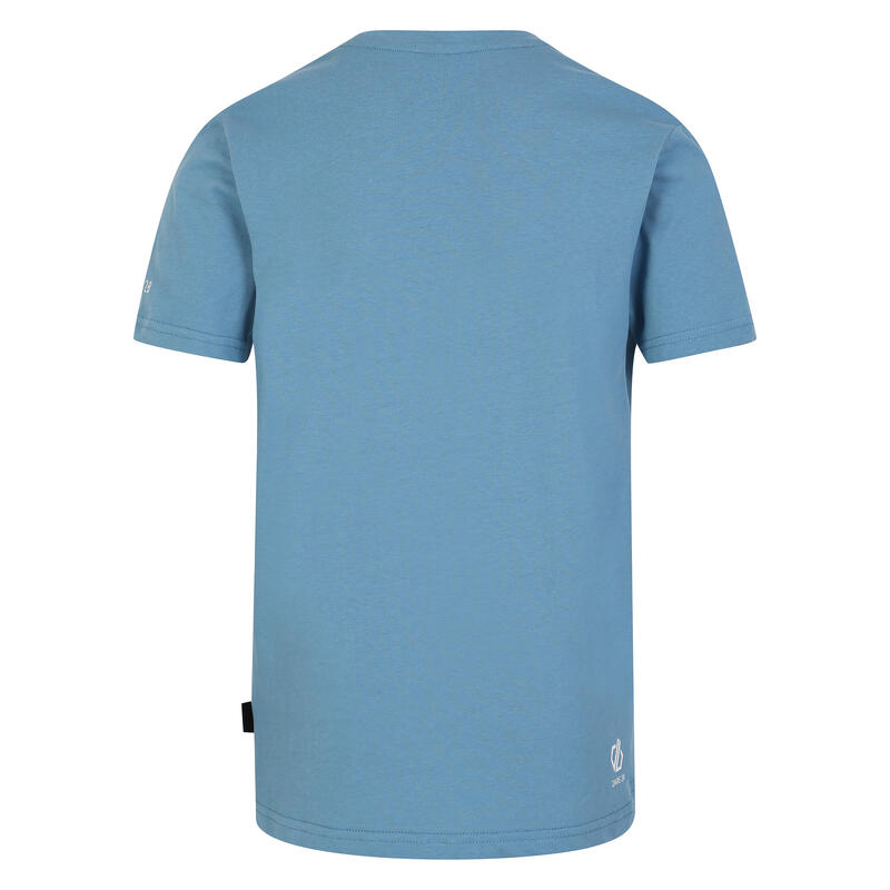 Kinderen Trailblazer II Hart Tshirt (Niagara Blauw)