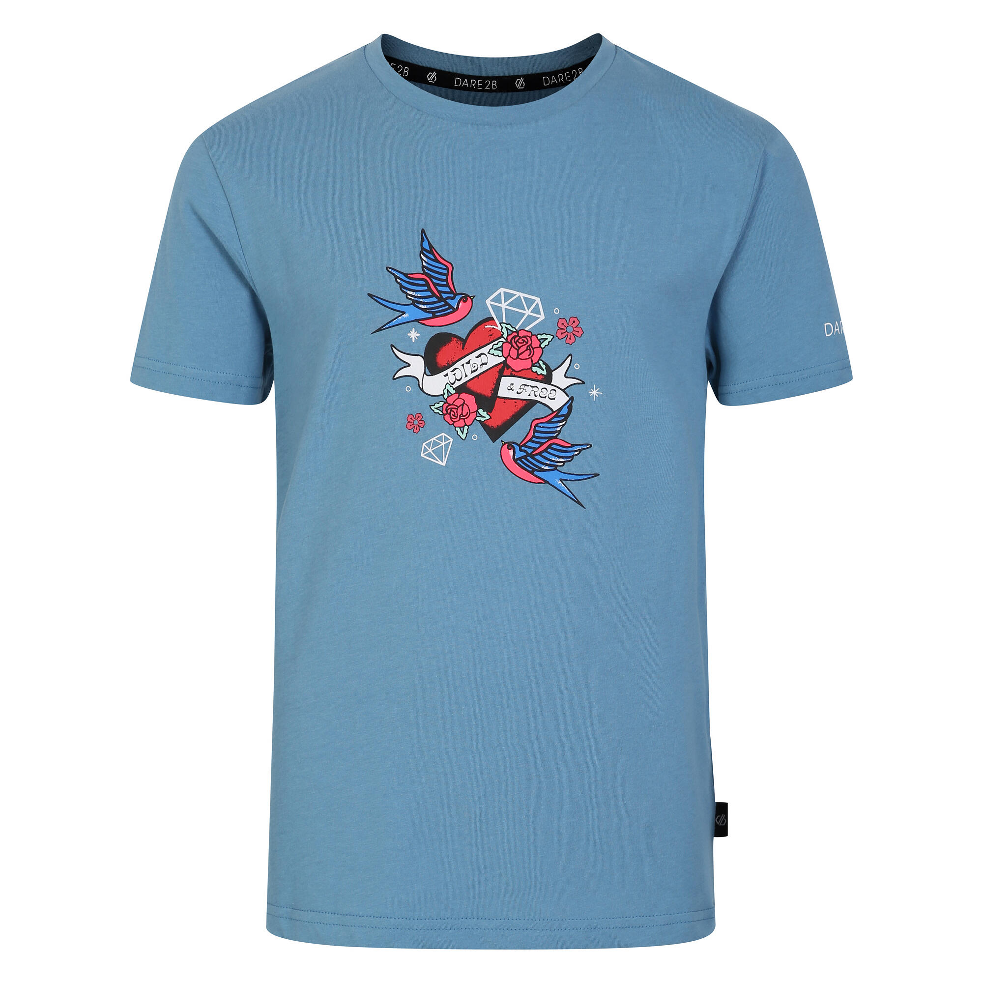 Tshirt TRAILBLAZER per bambini (Azzurro)