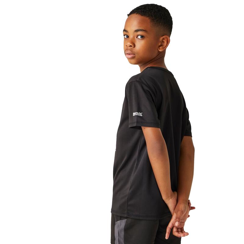 Tshirt ALVARDO Enfant (Noir)